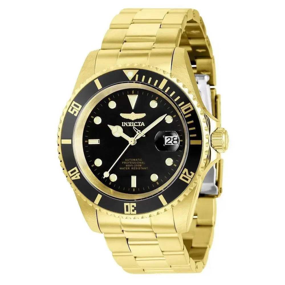NWT Invicta  Automatic | 3-Hand | Black | Men's Watch